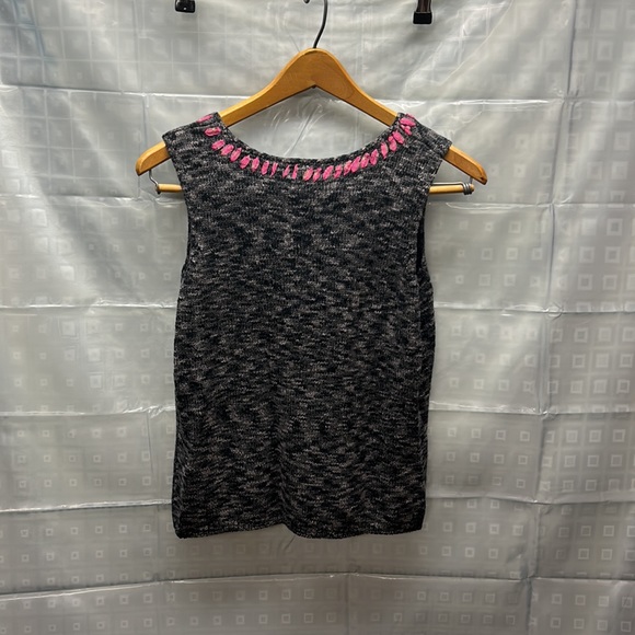 Sigrid Olsen Sport sleeveless knit top size petite M new with tag - Picture 4 of 4